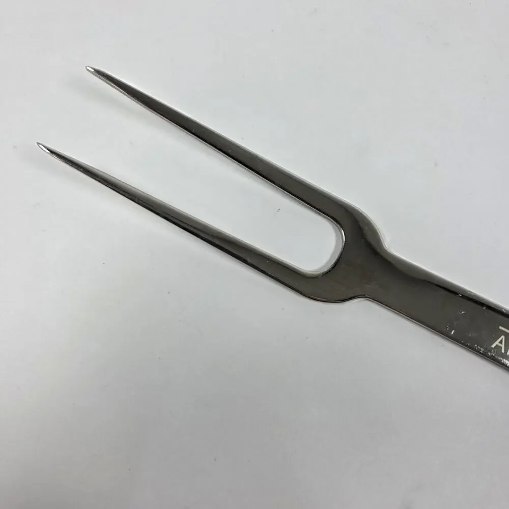 All-Clad Stainless Steel Carving Meat Fork 2 Prong Kitchen Utensil